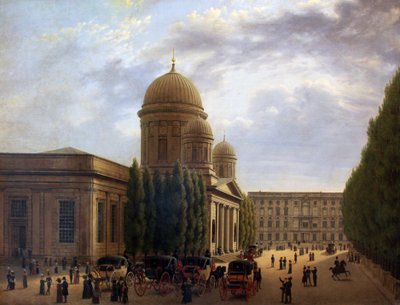 The Berlin Cathedral by Carl Georg Adolph Hasenpflug